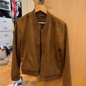 Abercrombie & Fitch Tan Bomber Jacket